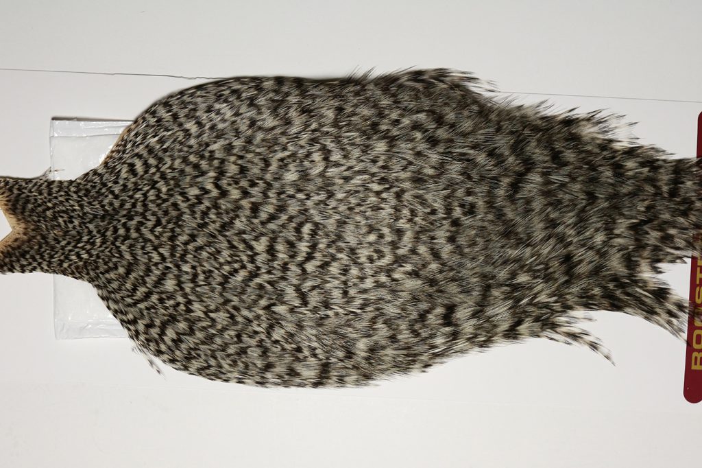 Coq De Leon Dry Fly Hackle, C-5583 Coq De Leon Dry Fly Hackle, Cape Grizzly