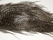 Coq De Leon Dry Fly Hackle, SGS-5644 Coq De Leon Dry Fly Hackle, Silver Grade Saddle Grizzly