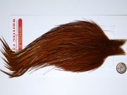 WBGC-5851 Whiting Dry Fly Hackle, Farms Bronze Grade Cape Brown Ties Sizes 10-22