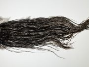 HSGS-6335 Hebert Dry Fly Hackle, Silver Grade Saddle Variant Ties Sizes 14-18