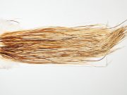 WBGMS-6405 Whiting Dry Fly Hackle, Farms Bronze Grade Midge Saddle Medium Ginger Ties Sizes 18-20