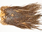 7342 Coq De Leon Dry Fly Hackle, Bronze Grade Saddle Golden Brown