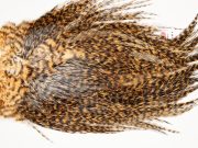7344 Coq De Leon Dry Fly Hackle, Bronze Grade Saddle Golden Brown
