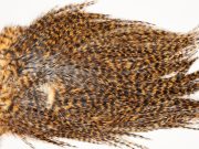7365 Coq De Leon Dry Fly Hackle, Bronze Grade Saddle Golden Brown