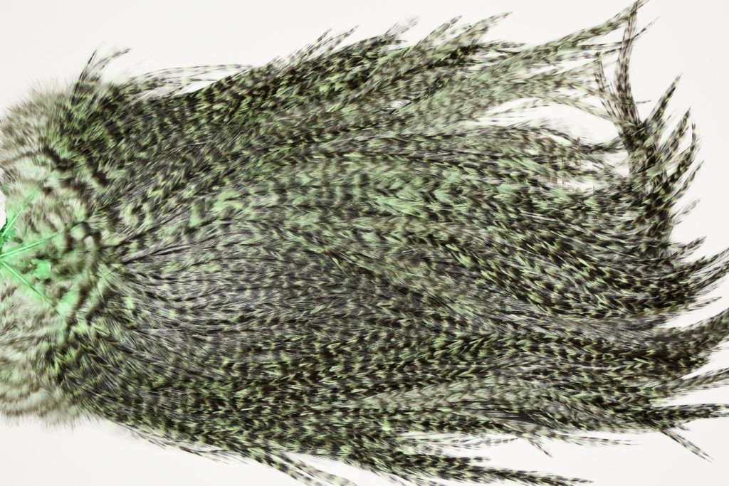 7374 Coq De Leon Dry Fly Hackle, Bronze Grade Saddle Mint