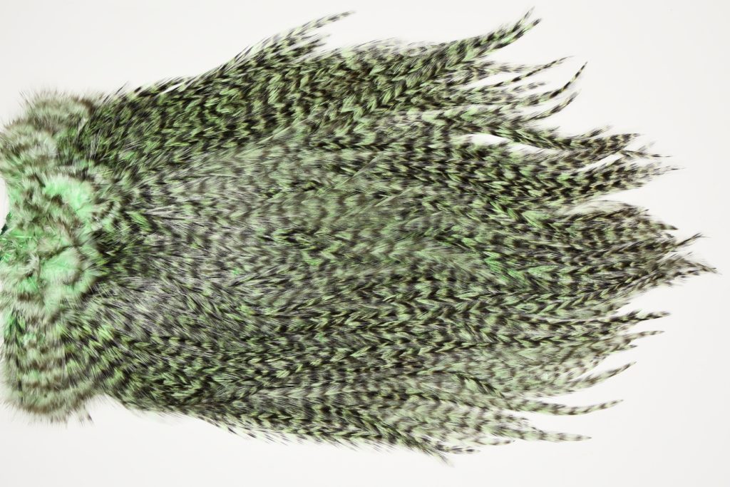 7378 Coq De Leon Dry Fly Hackle, Bronze Grade Saddle Mint