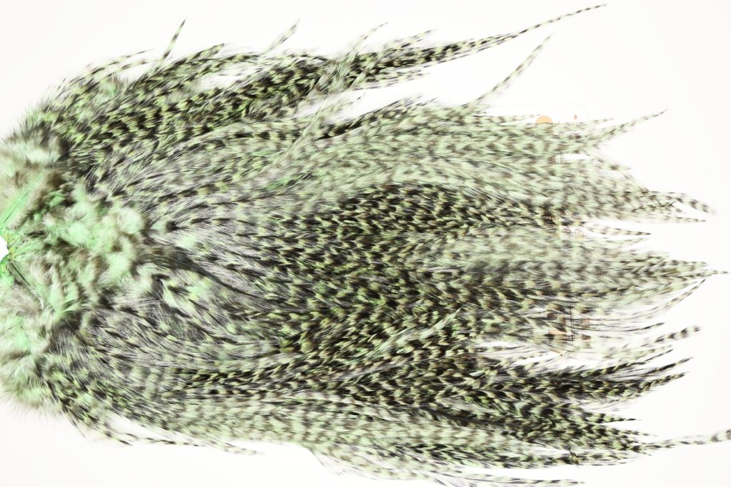 7382 Coq De Leon Dry Fly Hackle, Bronze Grade Saddle Mint