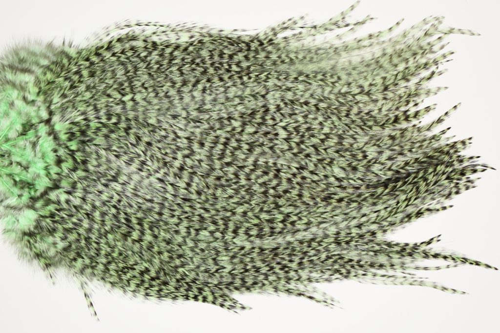 7385 Coq De Leon Dry Fly Hackle, Bronze Grade Saddle Mint