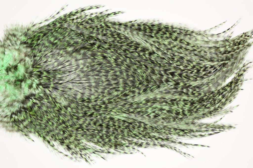 7386 Coq De Leon Dry Fly Hackle, Bronze Grade Saddle Mint