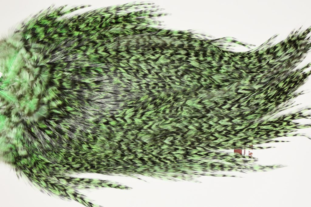 7389 Coq De Leon Dry Fly Hackle, Bronze Grade Saddle Mint