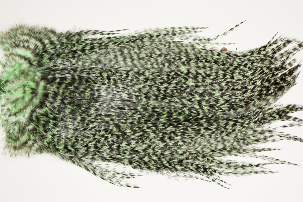 7391 Coq De Leon Dry Fly Hackle, Bronze Grade Saddle Mint