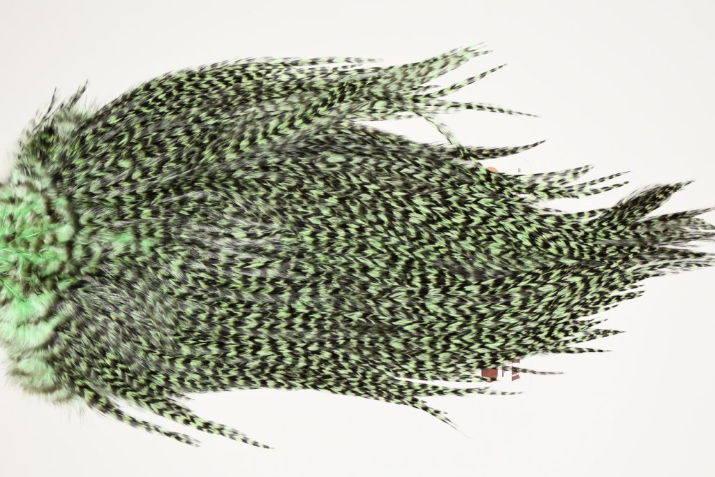 7394 Coq De Leon Dry Fly Hackle, Bronze Grade Saddle Mint