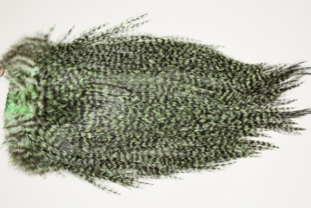 7395 Coq De Leon Dry Fly Hackle, Bronze Grade Saddle Mint