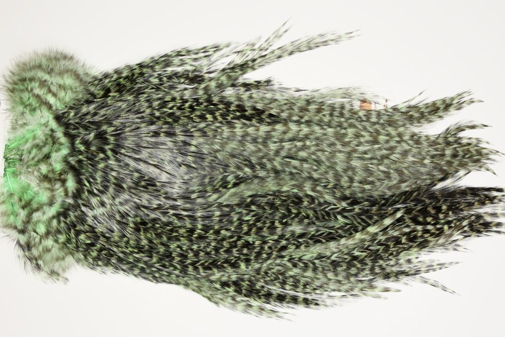 7397 Coq De Leon Dry Fly Hackle, Bronze Grade Saddle Mint