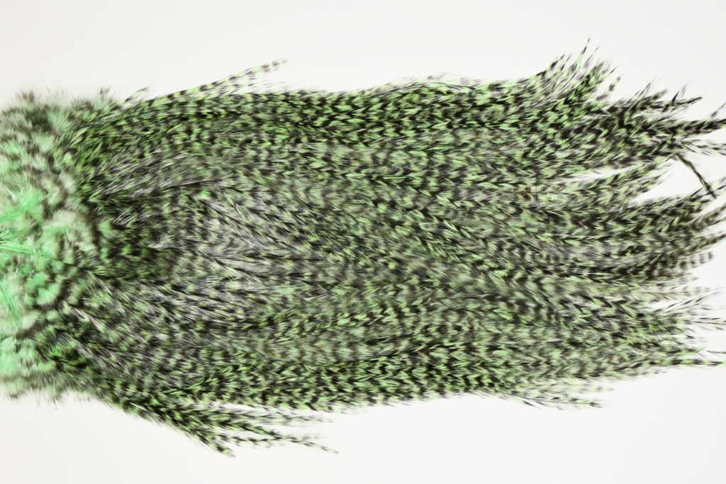 7398 Coq De Leon Dry Fly Hackle, Bronze Grade Saddle Mint