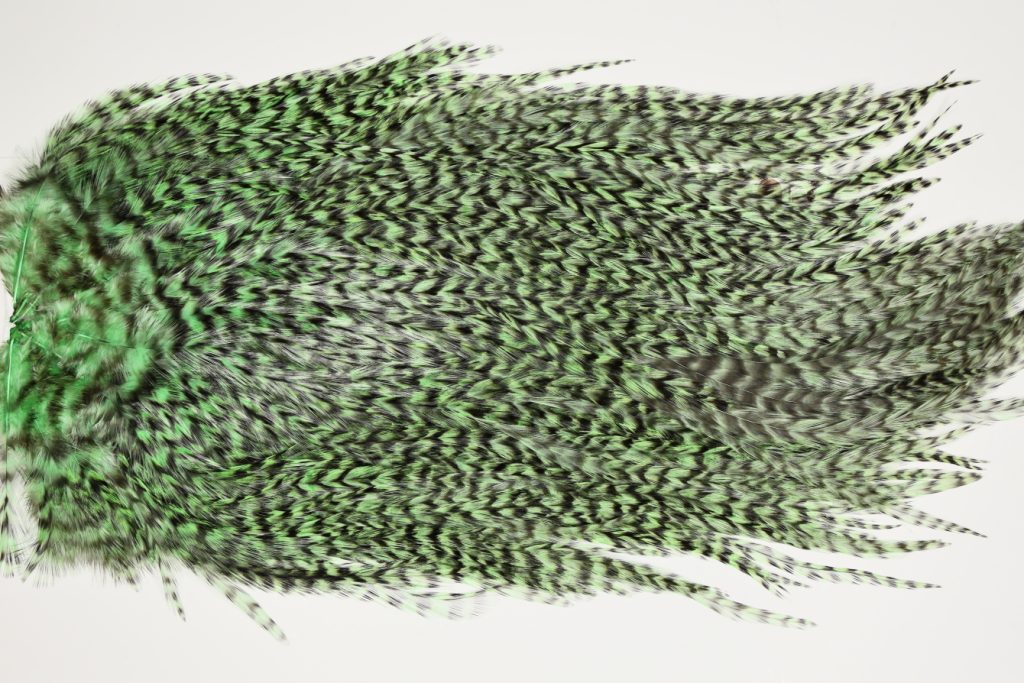 7401 Coq De Leon Dry Fly Hackle, Bronze Grade Saddle Mint