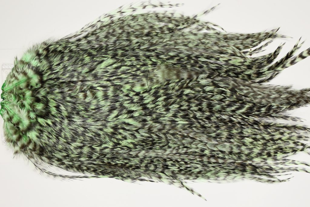 7402 Coq De Leon Dry Fly Hackle, Bronze Grade Saddle Mint