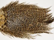 7413 Coq De Leon Dry Fly Hackle, Bronze Grade Saddle Copper Olive