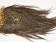 7417 Coq De Leon Dry Fly Hackle, Bronze Grade Saddle Copper Olive