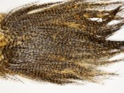 7427 Coq De Leon Dry Fly Hackle, Bronze Grade Saddle Copper Olive