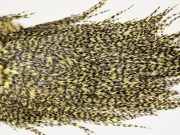 7475 Coq De Leon Dry Fly Hackle, Bronze Grade Saddle Pale Yellow