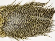 7501 Coq De Leon Dry Fly Hackle, Bronze Grade Saddle Pale Yellow