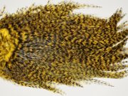 7542 Coq De Leon Dry Fly Hackle, Bronze Grade Saddle March Brown