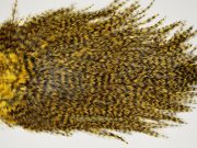 7544 Coq De Leon Dry Fly Hackle, Bronze Grade Saddle March Brown