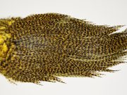 7547 Coq De Leon Dry Fly Hackle, Bronze Grade Saddle March Brown