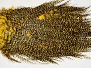 7560 Coq De Leon Dry Fly Hackle, Bronze Grade Saddle March Brown