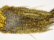 7562 Coq De Leon Dry Fly Hackle, Bronze Grade Saddle March Brown