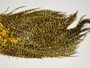 7563 Coq De Leon Dry Fly Hackle, Bronze Grade Saddle March Brown