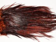 7631 Coq De Leon Dry Fly Hackle, Bronze Grade Saddle Fiery Brown