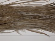HBGS-8227 Hebert Dry Fly Hackle, Bronze Grade Saddle Medium Brown Dun Ties Sizes 14-16