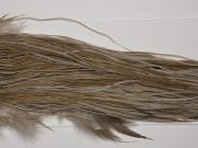 HBGS-8235 Hebert Dry Fly Hackle, Bronze Grade Saddle Medium Brown Dun Ties Sizes 12-14