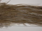 HSGS-8277 Hebert Dry Fly Hackle, Silver Grade Saddle Medium Brown Dun Ties Sizes 14-18