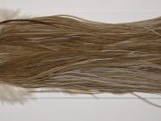 HSGS-8278 Hebert Dry Fly Hackle, Silver Grade Saddle Medium Brown Dun Ties Sizes 12-16