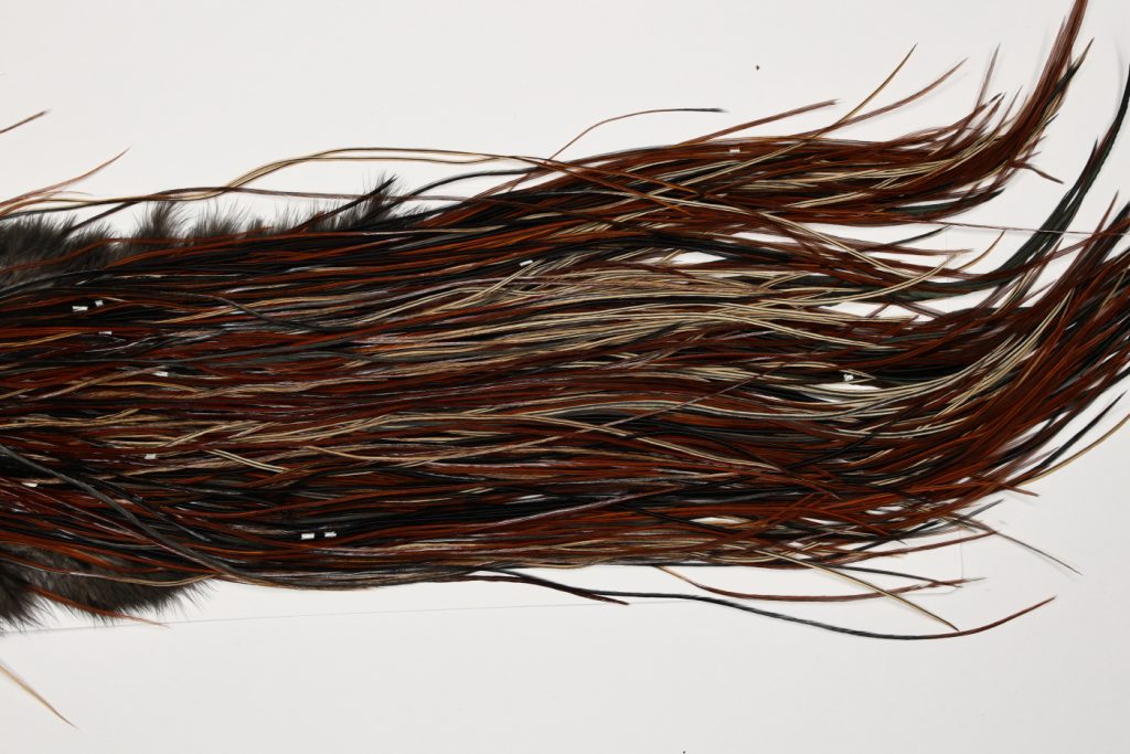 HT3S-8649 Heritage Dry Fly Hackle, #3 Saddle Furnace Ties Sizes 18-20