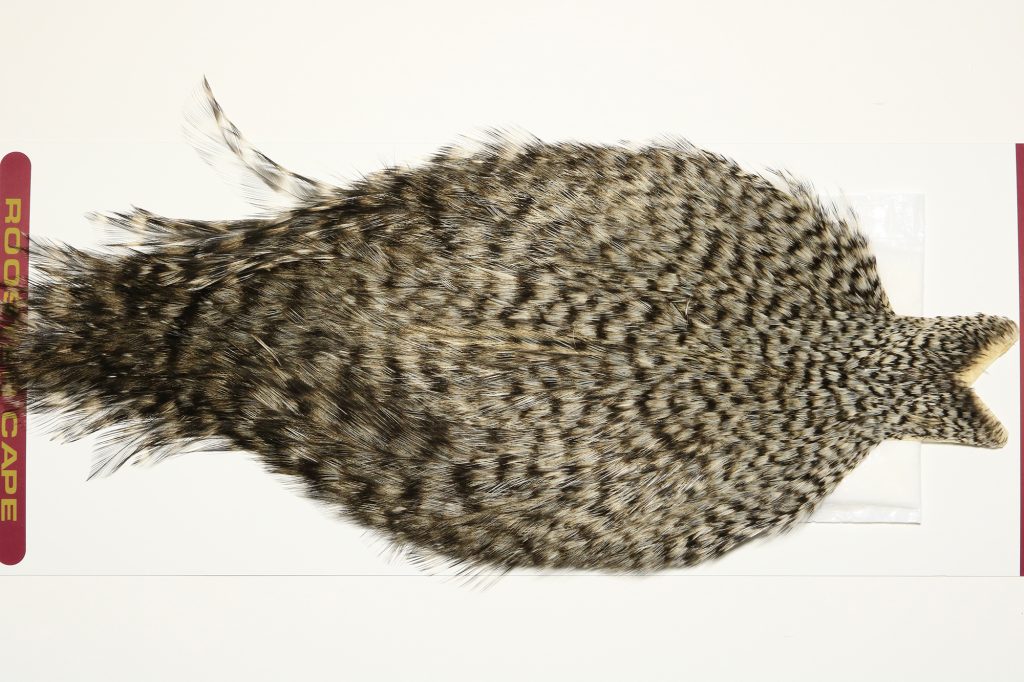 CDLC-3799 Coq De Leon Dry Fly Hackle, Cape Grizzly