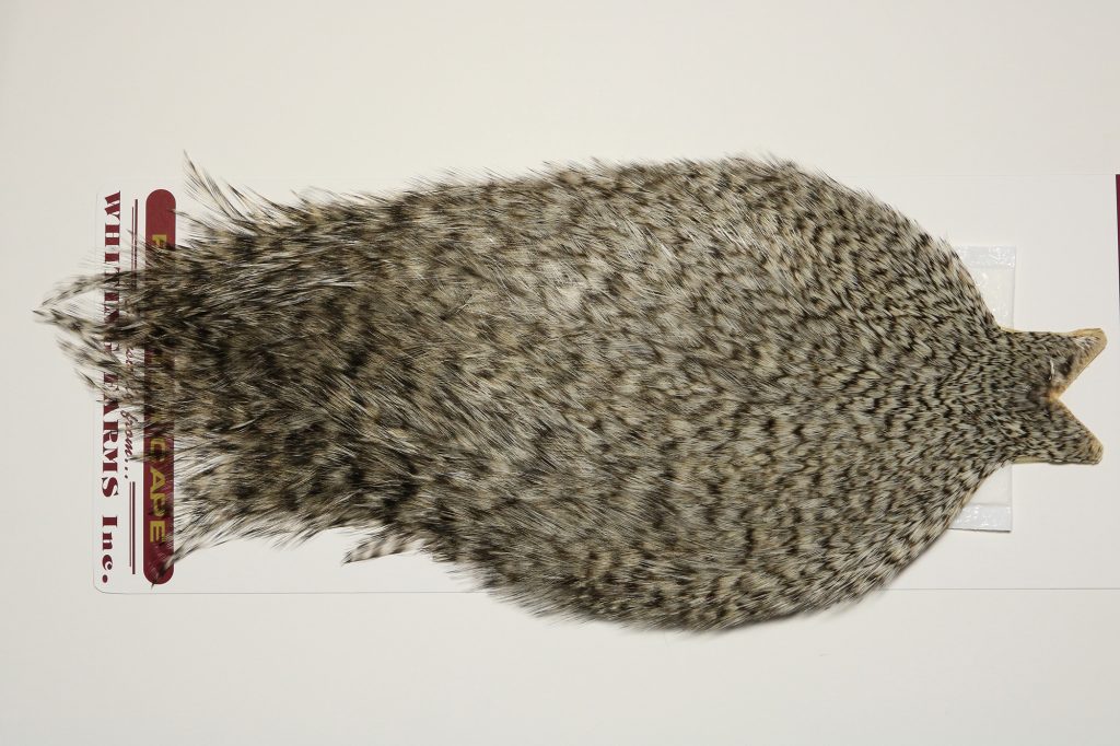 CDLC-3801 Coq De Leon Dry Fly Hackle, Cape Grizzly