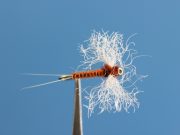 White Poly Wing  Spinner Rusty