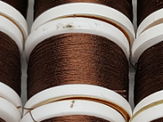Pearsall's Gossamer Pure Silk Thread #17 Brown