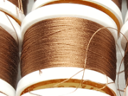 Pearsall's Gossamer Pure Silk Thread #30 Java