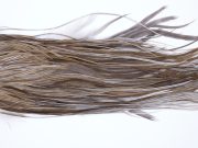 198 - JimsFlyCo Dry Fly Hackle, Dark Dun #2 Grade Rooster Saddle, Ties Sizes 12-14