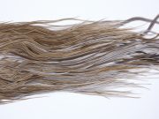 219 - JimsFlyCo Dry Fly Hackle, Medium Dun #2 Grade Rooster Saddle, Ties Sizes 12-14