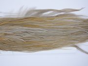 525 - Hebert Dry Fly Hackle, Light Tan Dun Gold Grade Rooster Saddle, Ties Sizes 12-14