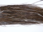 594 - Hebert Dry Fly Hackle, Dark Grey Dun Pro Grade Rooster Saddle, Ties Sizes 12-16