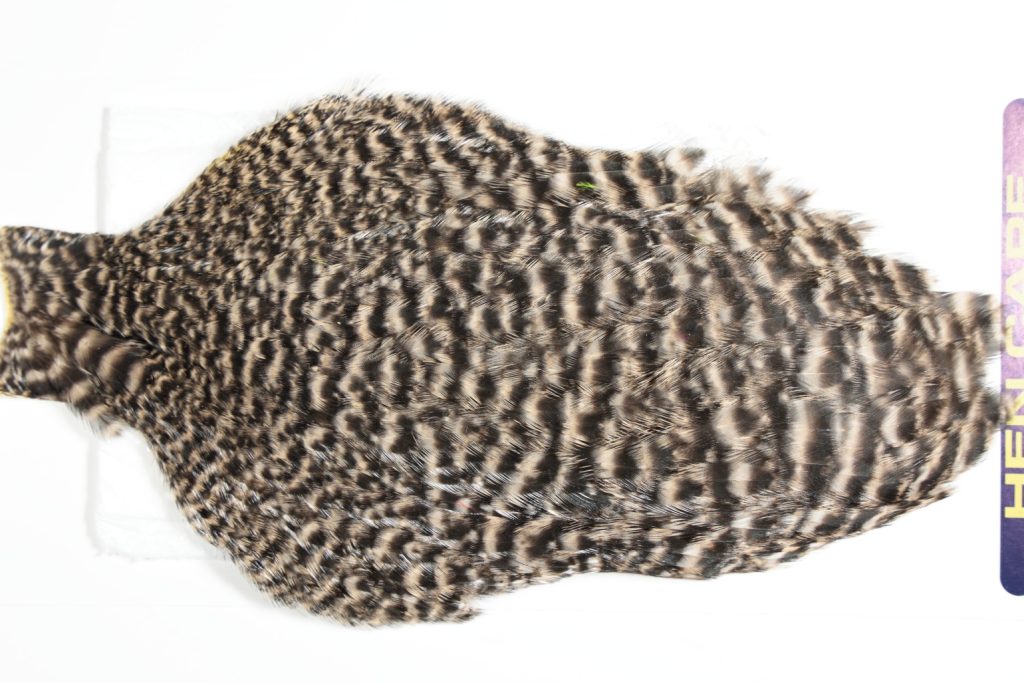 AHC-6757 American Hen Cape Grizzly dyed Tan