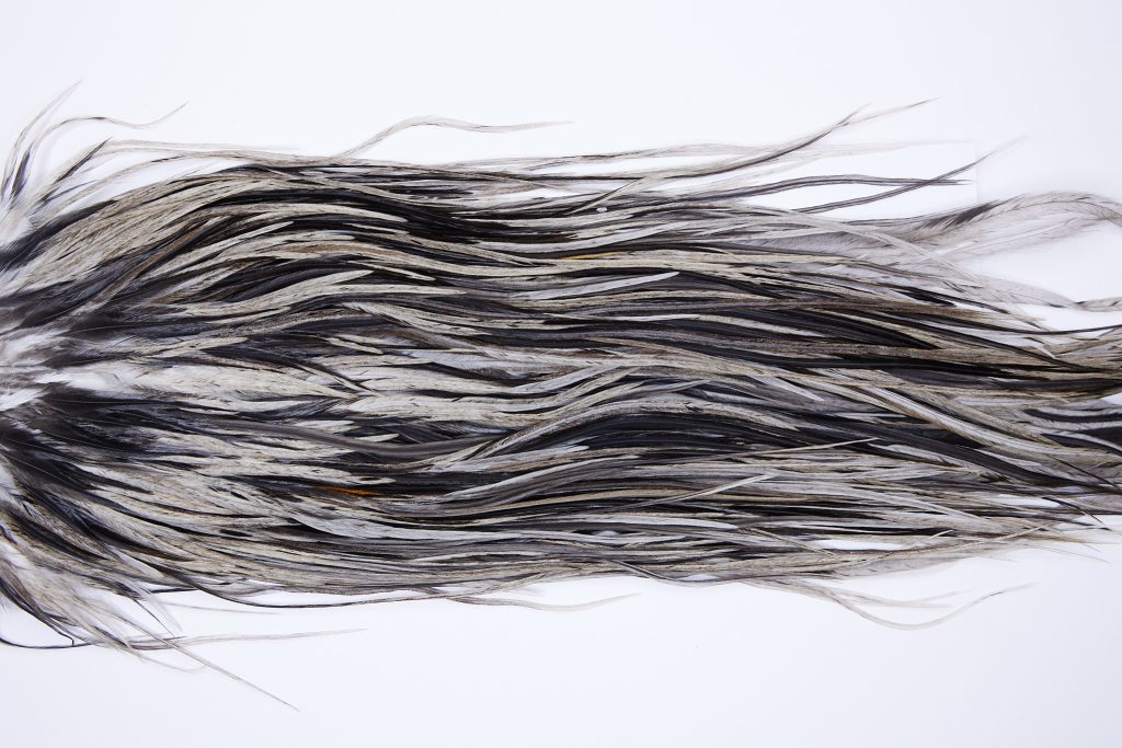 89 - JimsFlyCo Dry Fly Hackle, Variant #2 Grade Rooster Saddle, Ties Sizes 12-14