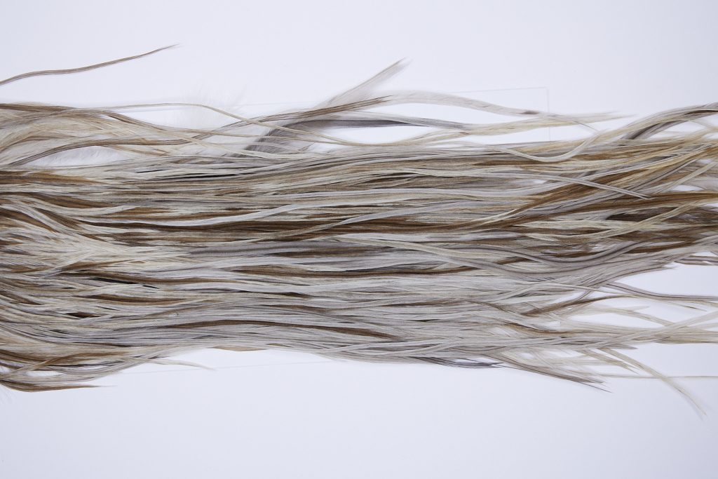 92 - JimsFlyCo Dry Fly Hackle, Variant #2 Grade Rooster Saddle, Ties Sizes 12-14